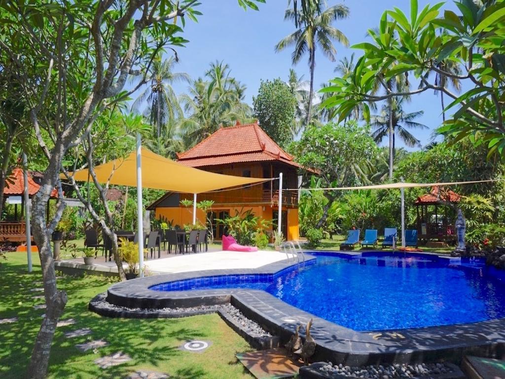 Kura Kura Villas Candidasa Esterno foto